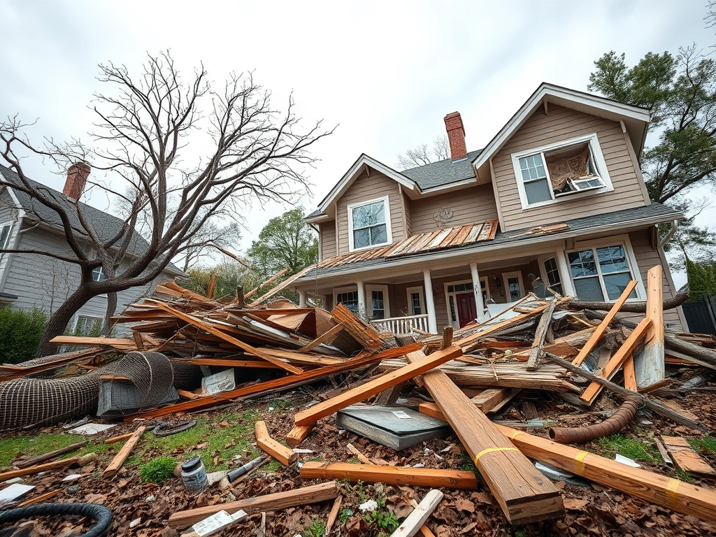 Storm Natural Disaster Damage