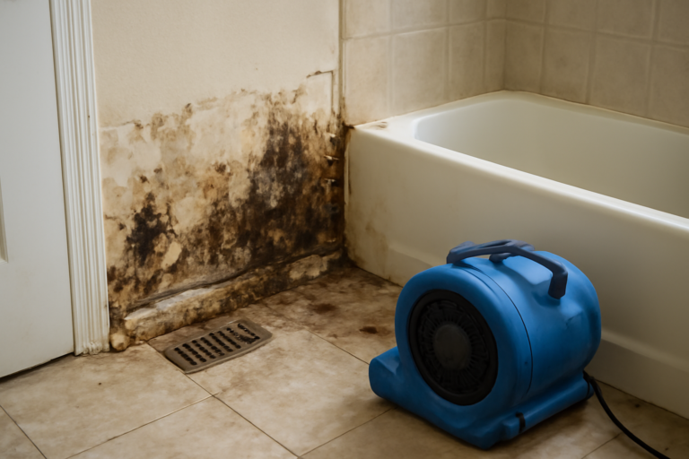 Bathroom Water Damage Restoration