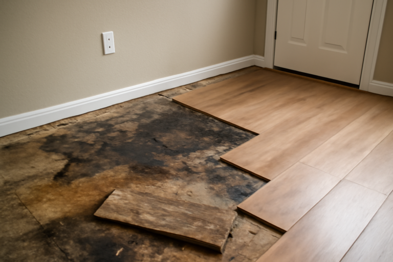 Flooring Replacement After Water Damage