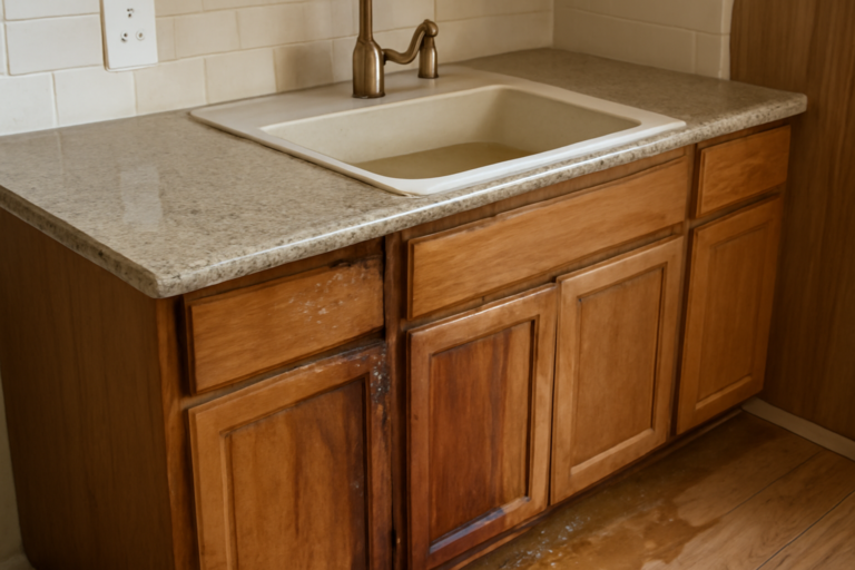 Sink Overflow Water Removal