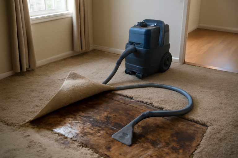 Under Carpet Water Extraction