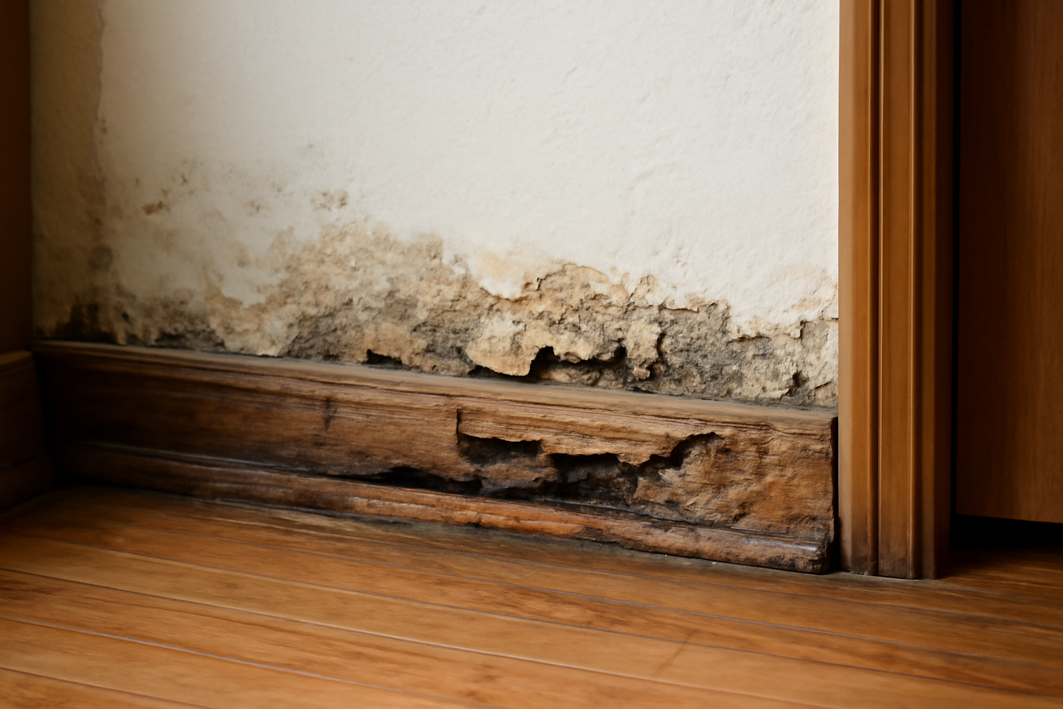 Wood Trim Water Damage Restoration in Flower Mound, TX